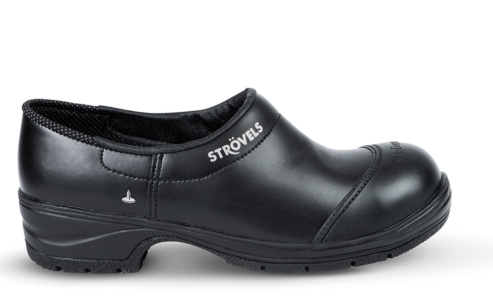 Strövels Skyld Klompen Pansar Overneus Flexibele zool zwart