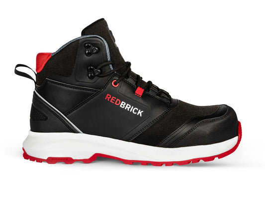 Redbrick Safety Sneakers Pulse Schoenen High S3 Hoog model zwart