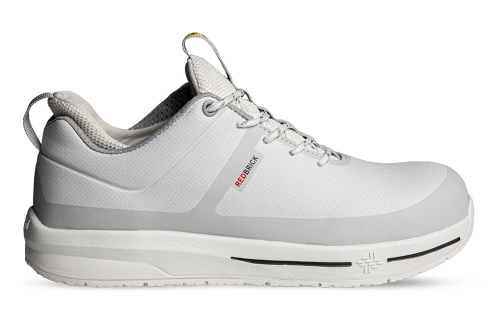 Redbrick Safety Sneakers Motion Werkschoen Spark Lichtgewicht Waterbestendig wit