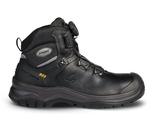 Grisport Werkschoen 903L BOA Hoog S3 antistatisch zwart