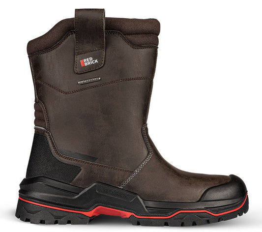 Redbrick Safety Sneakers Pulse Laarzen Brown Boot S7S Hoog model bruin