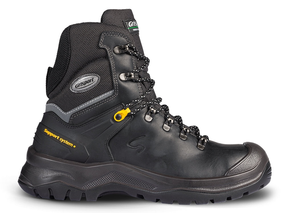 Grisport Werkschoen 905L Zipper Hoog S3 antistatisch zwart