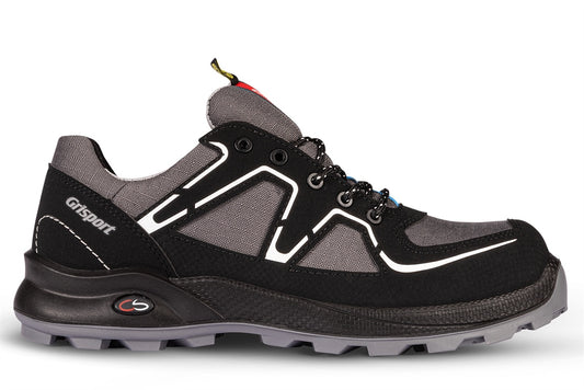 Grisport Cross Safety Dames Schoenen Ariel Veilige neus- zool ESD- antistatisch grijs-zilver