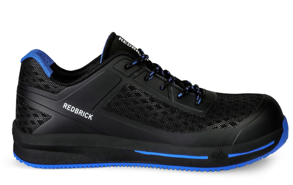 Redbrick Safety Sneakers Motion Werkschoen Star Lichtgewicht zwart-blauw