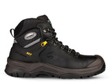 Grisport Schoenen 903L hoog - Beschermende neus- zool Overneus zwart