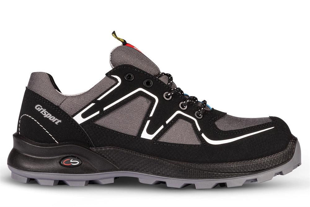 Grisport Cross Safety Dames Schoenen Ariel Veilige neus- zool ESD- antistatisch grijs-zilver