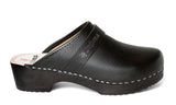 Strövels Klompen 501 Houten zool zwart