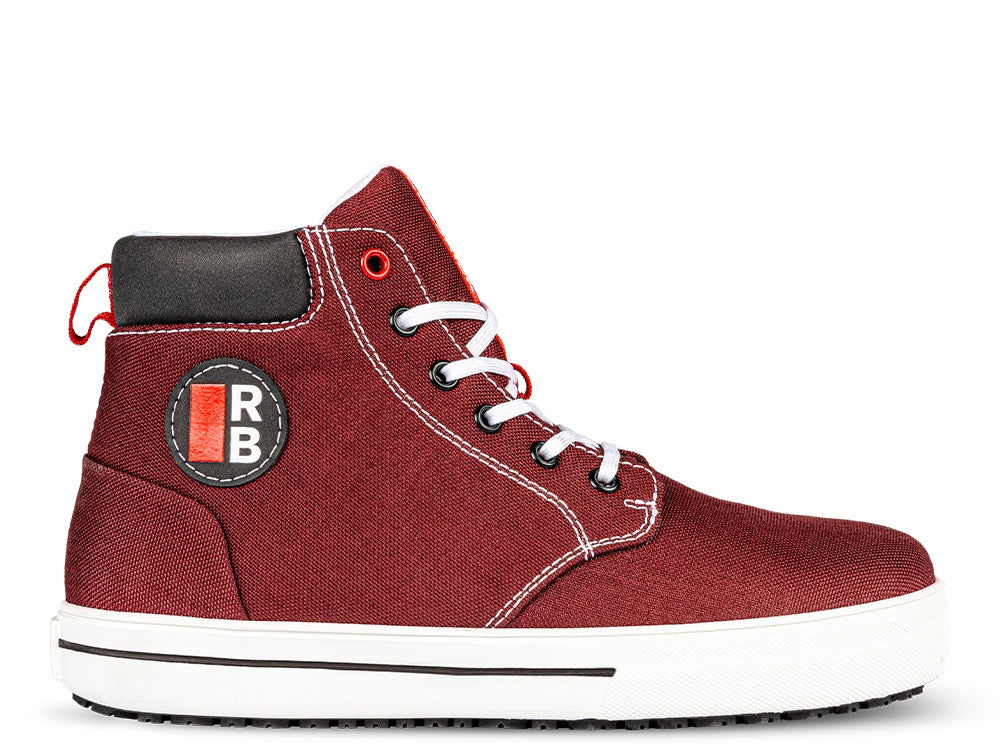 Redbrick Safety Sneakers Ladies Line Werkschoen Anne laag S3 dames rood