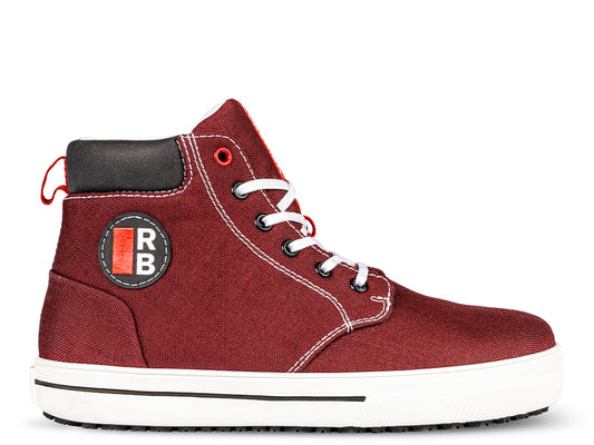 Redbrick Safety Sneakers Ladies Line Werkschoen Anne laag S3 dames rood