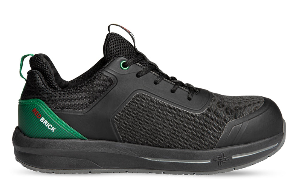 Redbrick Safety Sneakers Motion Werkschoen Force Lichtgewicht Waterbestendig zwart