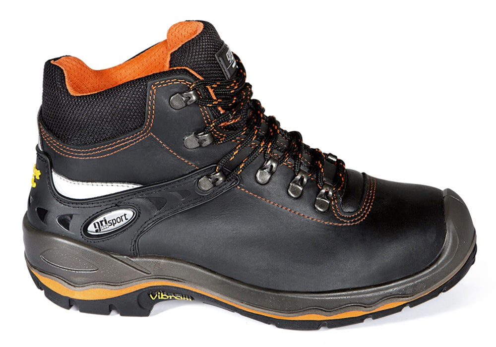Grisport Schoenen 72003L Beschermende neus- zool Overneus zwart-oranje