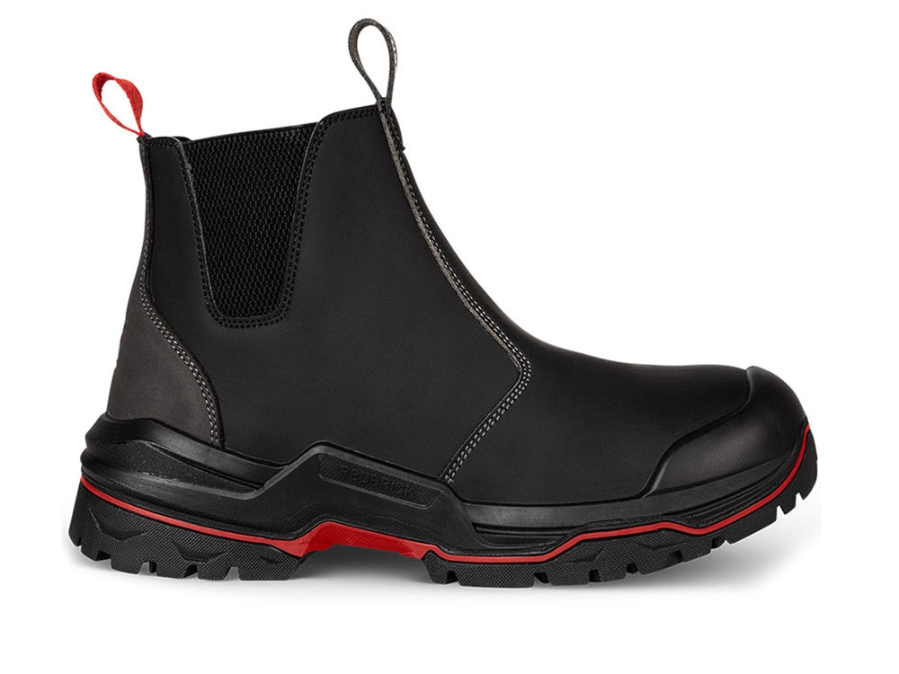 Redbrick Safety Sneakers Pulse Laarzen Ankle Boot Black S3S Laag model zwart