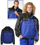 JMP Wear Jassen Alaska Afritsbare mouwen Winddicht- waterdicht kobaltblauw