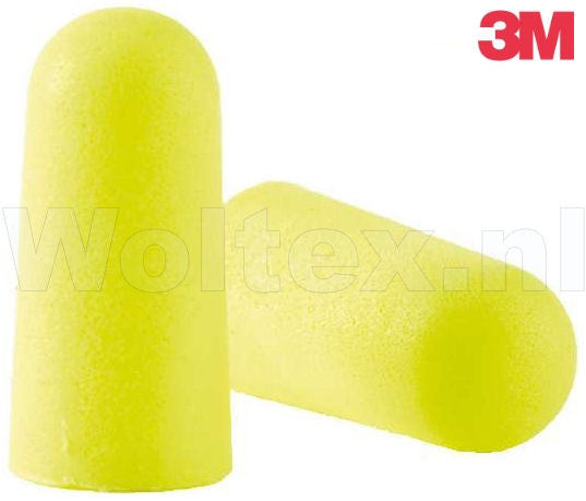 3M E-A-R Oordoppen Soft Yellow Neons Dispencer Polyurethaanschuim Dispenser- 250 paar fluo-geel