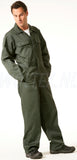 Economy Wear Overalls 3BO-M020001 Drukknopen Polyester- katoen groen
