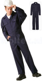 Economy Wear Overalls 3BO-M010001 Knopen- verstelbare taille Katoen donkerblauw