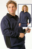 JMP Wear Polosweaters Indiana d.blauw