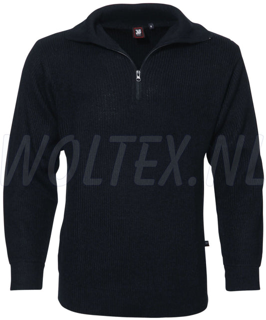 Economy Wear Polosweaters Klipper Schipperstrui Acryl donkerblauw(NAVY)