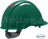 3M Peltor Helmen G3000DUV ABS UV- sensor Ventilatie Omkeerbaar binnenwerk groen