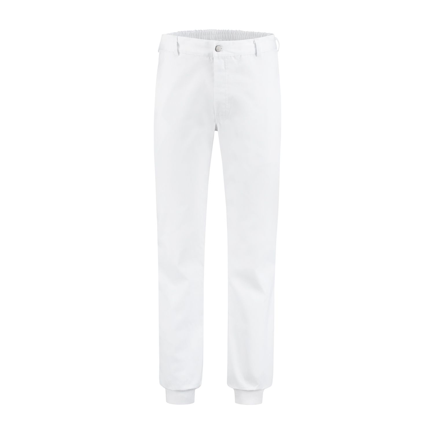 Noname Broeken FKBM6535 HACCP Met manchetten wit(WIT)