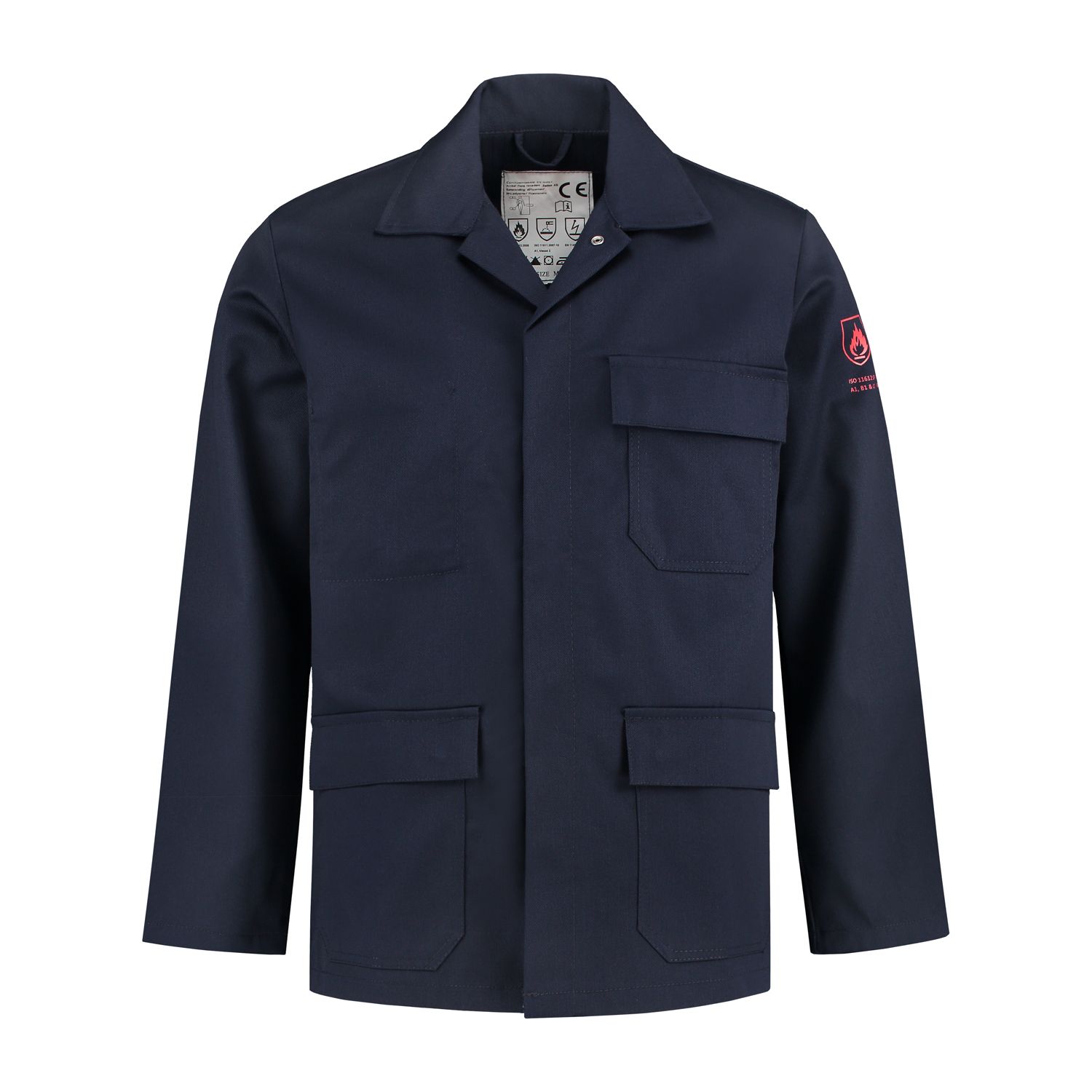 Noname Jassen WJVLAS6040 Antistatisch- vlamvertragend navy(NAVY)