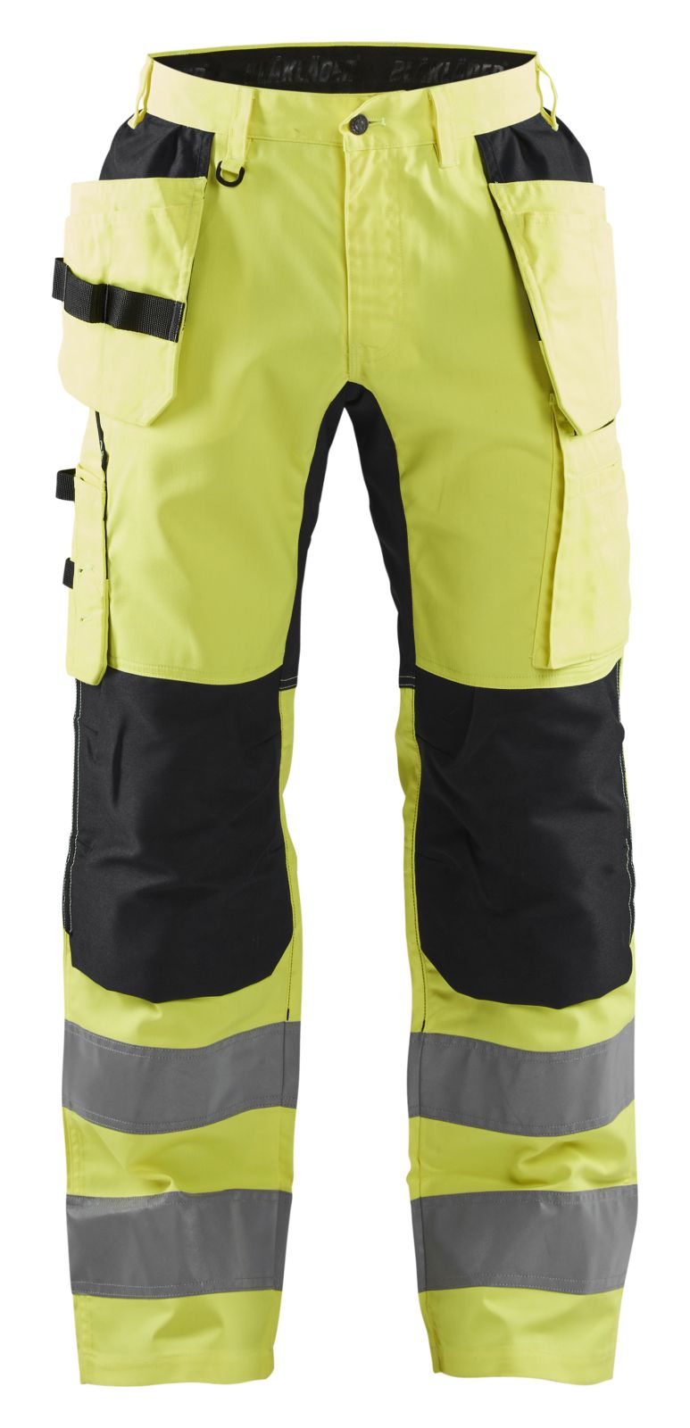 Blaklader Broeken 15521811 HiVis fluo geel-zwart(3399)