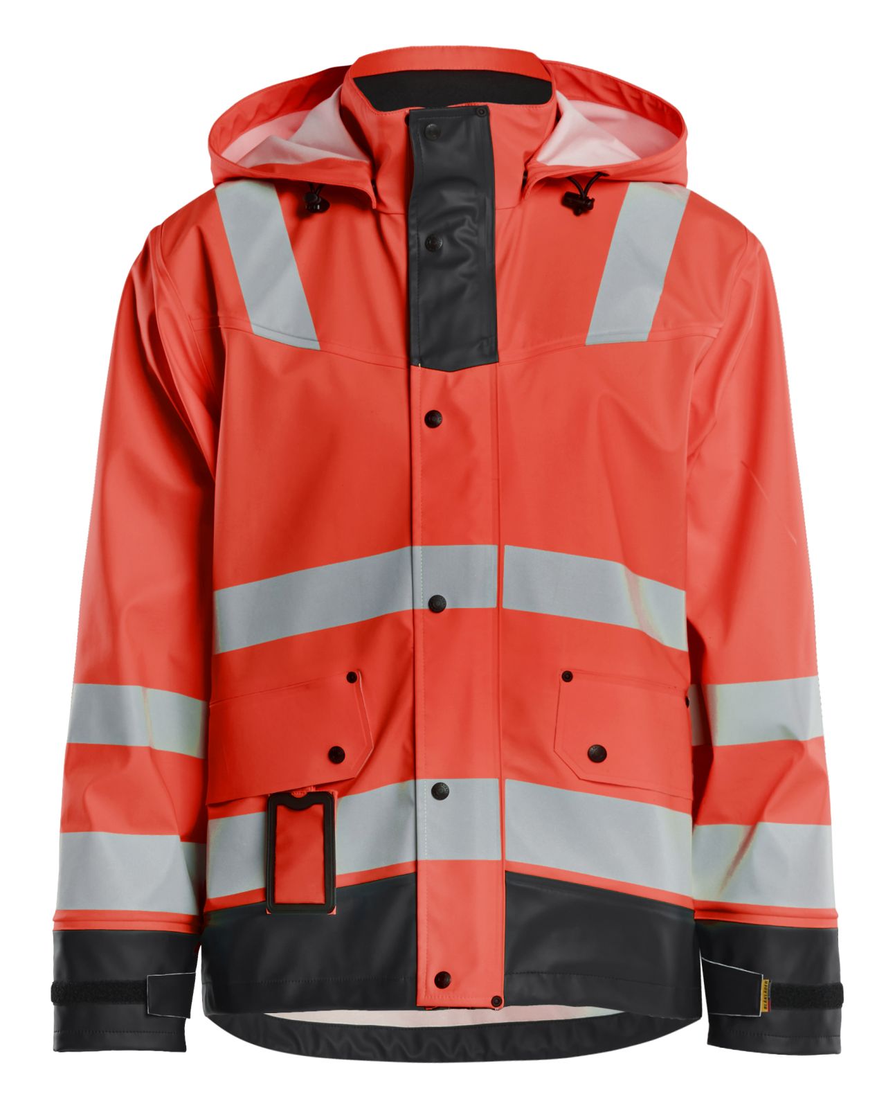 Blaklader Jassen 43022003 HiVis fluo rood-zwart(5599)