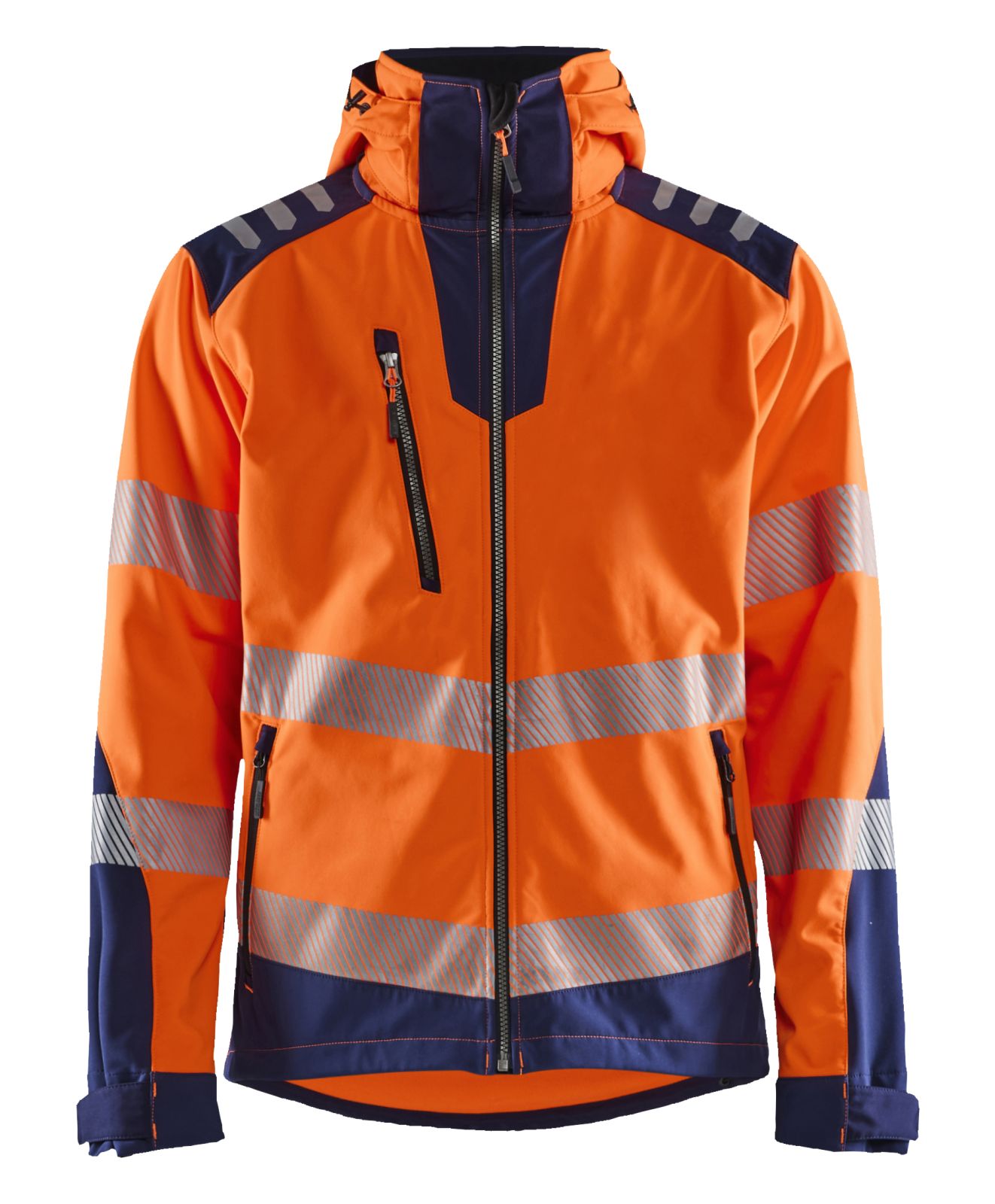 Blaklader Jassen 44912513 HiVis fluo oranje-marineblauw(5389)