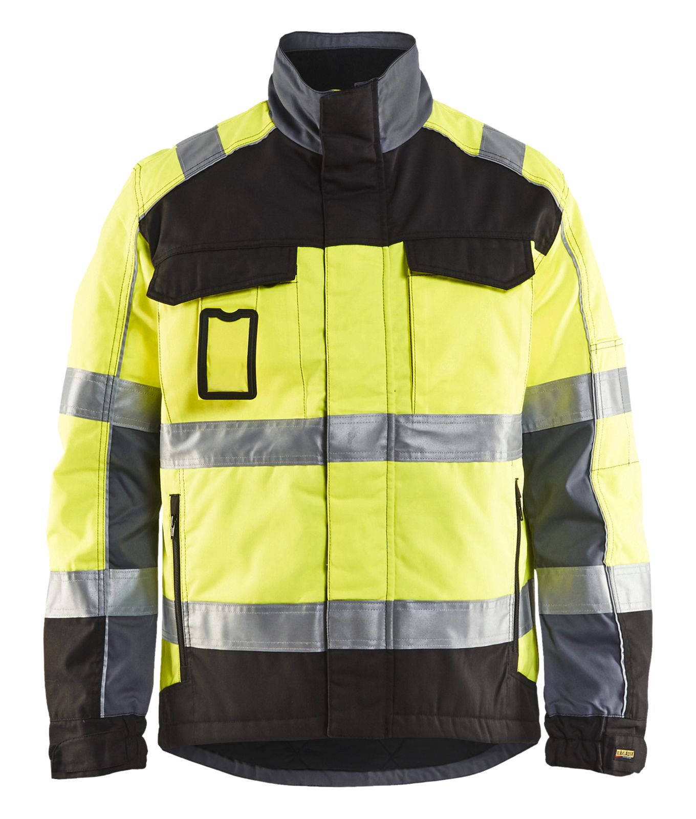 Blaklader Jassen 48511811 HiVis geel-zwart(3399)