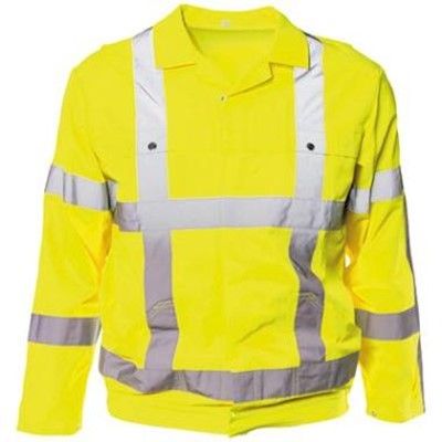 M-Wear Jas 5835 fluo geel