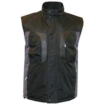 M-Wear Bodywarmer 0320 zwart-grijs